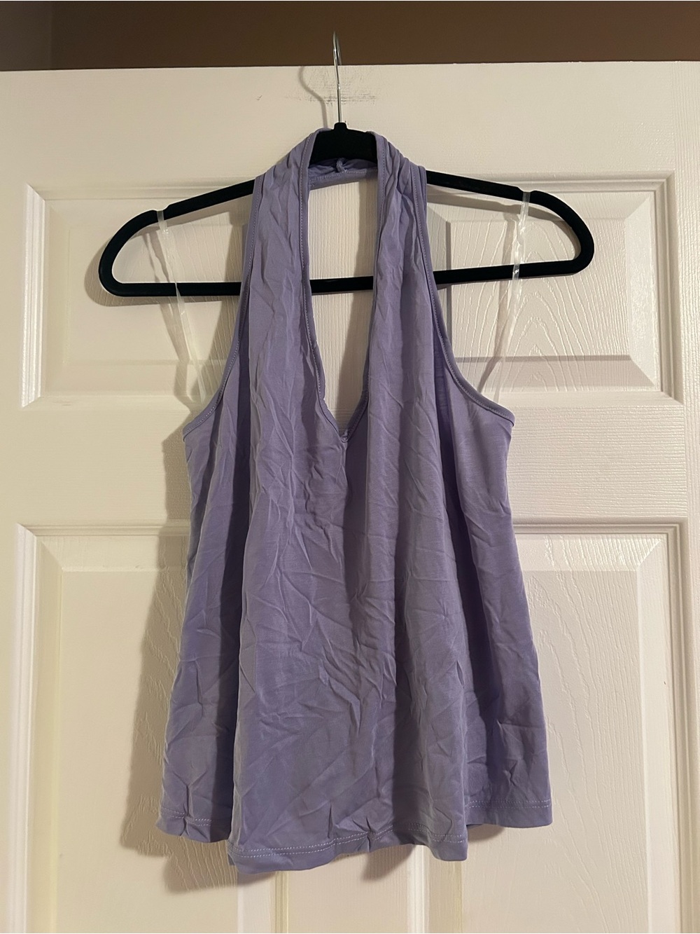 Lush Lavender Halter Tank Top